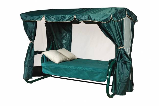 Садовые качели ТОРНАДО PREMIUM зеленые Садовые качели ТОРНАДО PREMIUM зеленые