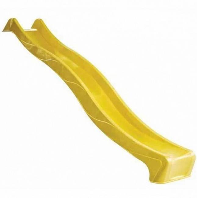 Скат для горки KBT Tsuri HDPE / 402.015.003.001 (с подключением к воде, желтый)