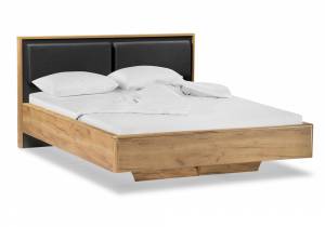 Кровать Клауд 160х200 парящая дуб крафт золотой / антрацит