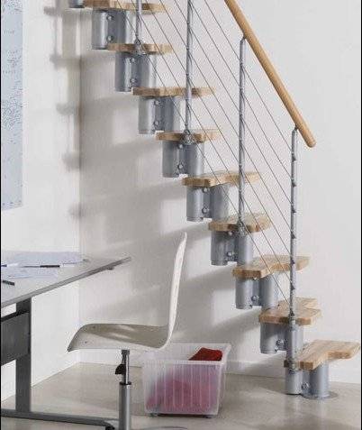 Модульная лестница Kya Г-образная