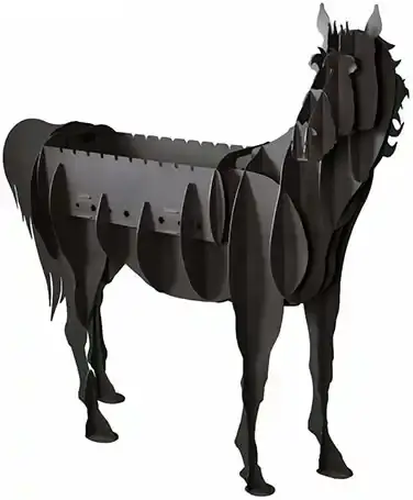 Мангал разборный "Конь", ST3, 3мм Мангал разборный "Конь", ST3, 3мм