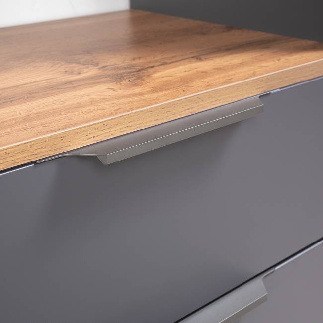 Большая прихожая Октава № 27 цвет серый графит/дуб крафт золотой Большая прихожая Октава № 27 цвет серый графит/дуб крафт золотой