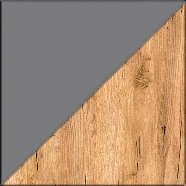 Большая прихожая Октава № 27 цвет серый графит/дуб крафт золотой Большая прихожая Октава № 27 цвет серый графит/дуб крафт золотой