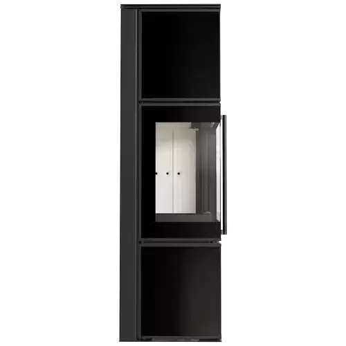 Печь Kratki PRO TORA/M 8 кВт, чёрное стекло