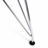 Стул CINDY IRON CHAIR (EAMES) (mod. 002) металл, пластик, 51x46x82,5, серый (Комплект из 4 шт.)