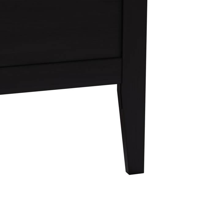 Комплект кровать Leset Мира 90х200 с основанием Чёрный