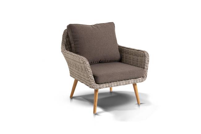 "Прованс" кресло из искусственного ротанга, цвет бежевый "Прованс" кресло из искусственного ротанга, цвет бежевый