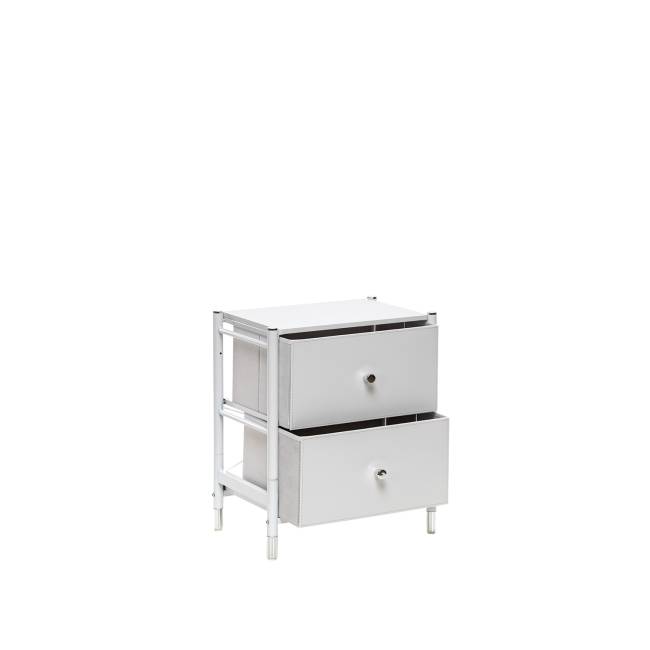 Комод Leset Хайди 2 ящика Белый Белый