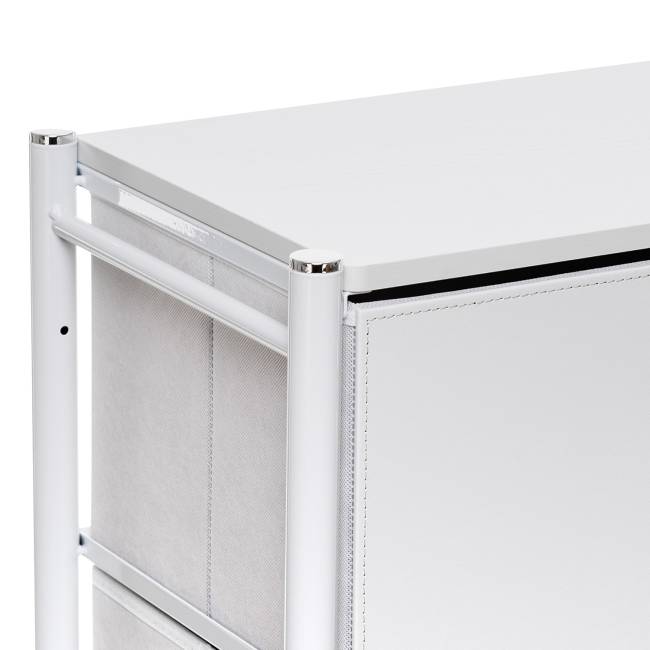 Комод Leset Хайди 2 ящика Белый Белый