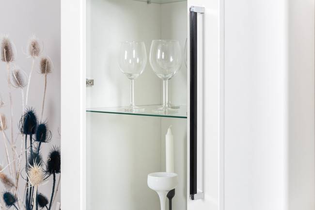 Большая стенка в гостиную Валенсия № 108 цвет белый шагрень Большая стенка в гостиную Валенсия № 108 цвет белый шагрень