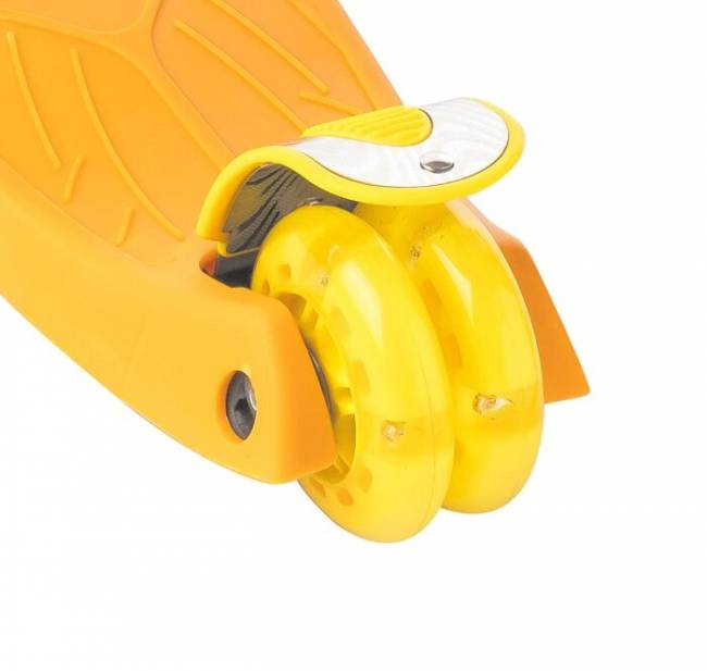 Самокат Sundays KB02D (оранжевый/желтый)