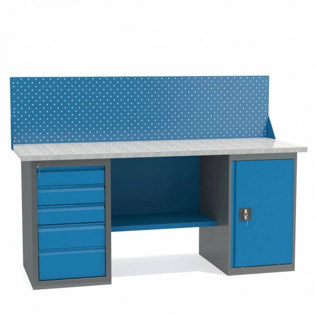 Верстак с Драйвером и Тумбой ВДТ-1.9 (ШхГхВ, мм) 1900x685x850