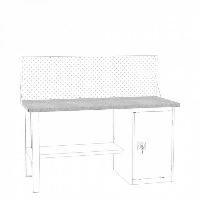 Настил оцинкованный в сборе Н-1.6