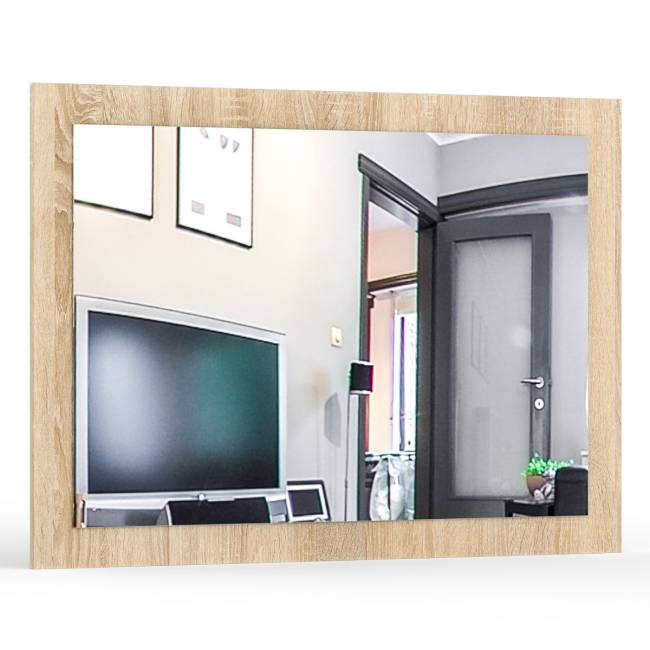 Комод с зеркалом Камелия цвет дуб сонома Комод с зеркалом Камелия цвет дуб сонома