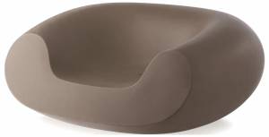 Кресло пластиковое Chubby Standard тортора 1300х1200х560 мм Кресло пластиковое Chubby Standard тортора 1300х1200х560 мм