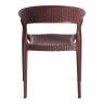 Кресло TINTO (mod. PC59) / 1 шт. в упаковке пластик,  60 х 63 х 83 см, Brown (коричневый) 14