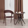 Кресло TINTO (mod. PC59) / 1 шт. в упаковке пластик,  60 х 63 х 83 см, Brown (коричневый) 14