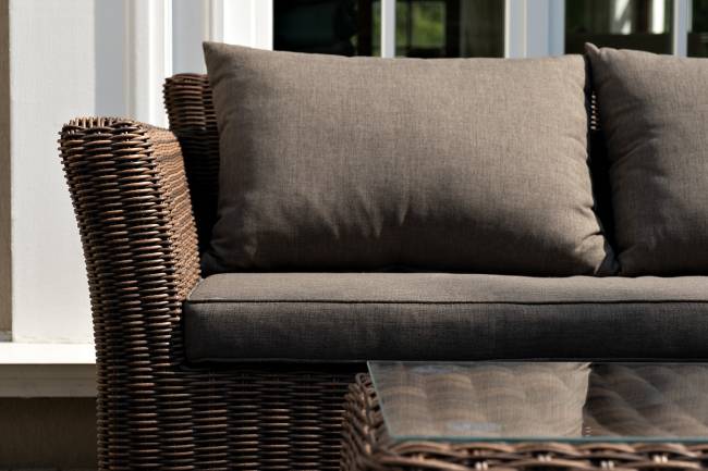 "Капучино Сингл" лаунж-зона из искусственного ротанга, цвет коричневый "Капучино Сингл" лаунж-зона из искусственного ротанга, цвет коричневый