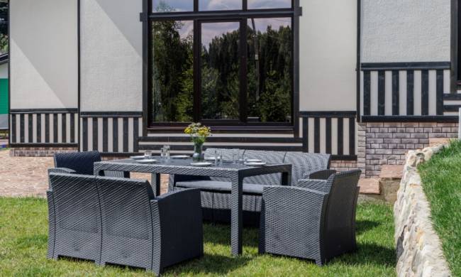 Комплект GRAND LANA DINING L графит