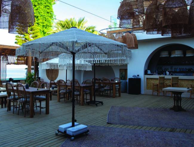 Зонт профессиональный Ø2.5 м Avocado Boho бежевый Ø2500 мм