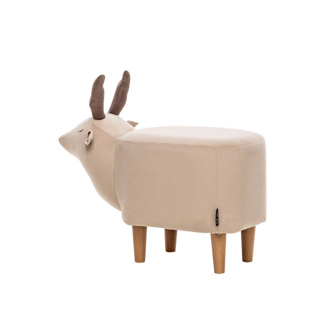 Пуф Leset Maral COMBI V18 бежевый, компаньон V23 молочный шоколад Бук Пуф Leset Maral COMBI V18 бежевый, компаньон V23 молочный шоколад Бук