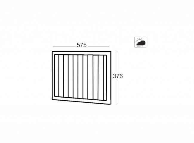 Диван модульный Slim Stripe белый, бежевый 2220х740х687 мм Диван модульный Slim Stripe белый, бежевый 2220х740х687 мм