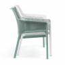Диван пластиковый Net Bench ментоловый 1160х700х860 мм