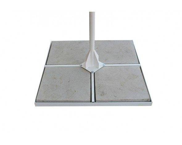 Зонт уличный 3,5М круглый, стальной каркас, с подставкой Зонт уличный 3,5М круглый, стальной каркас, с подставкой