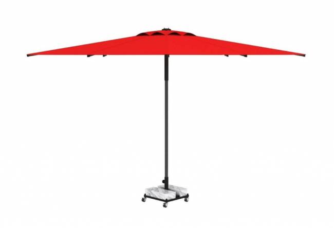 Зонт профессиональный 2.5х2.5 м Avocado Clips бежевый 2500х2500 мм