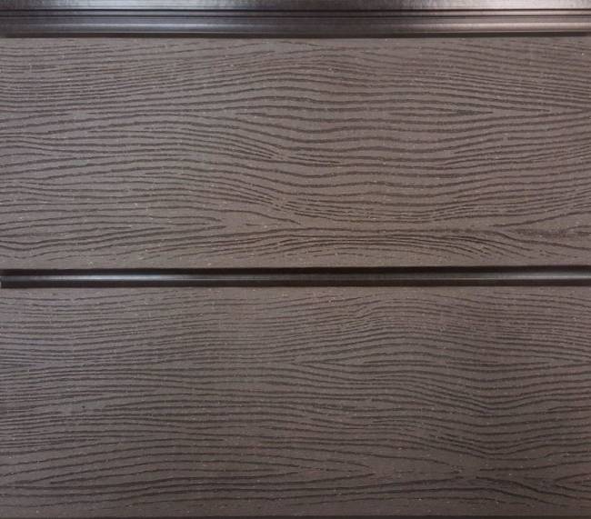 Сайдинг из древесно-полимерного композита (ДПК) DARVOLEX, 185*19*3000 мм, коричневый
