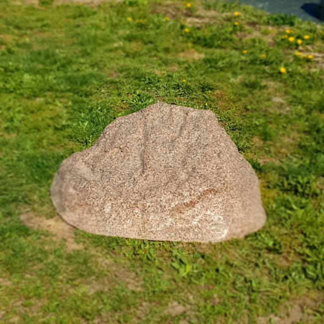 Искусственный валун "ЛЮКС", D90-1, красно-коричневый