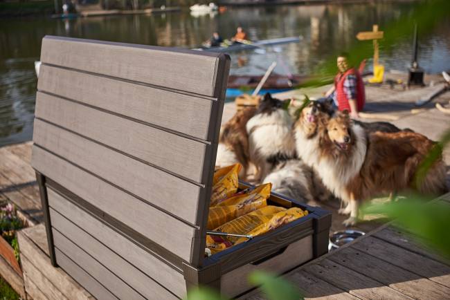 Сундук Брашвуд (BRUSHWOOD) 455л., коричневый Сундук Брашвуд (BRUSHWOOD) 455л., коричневый