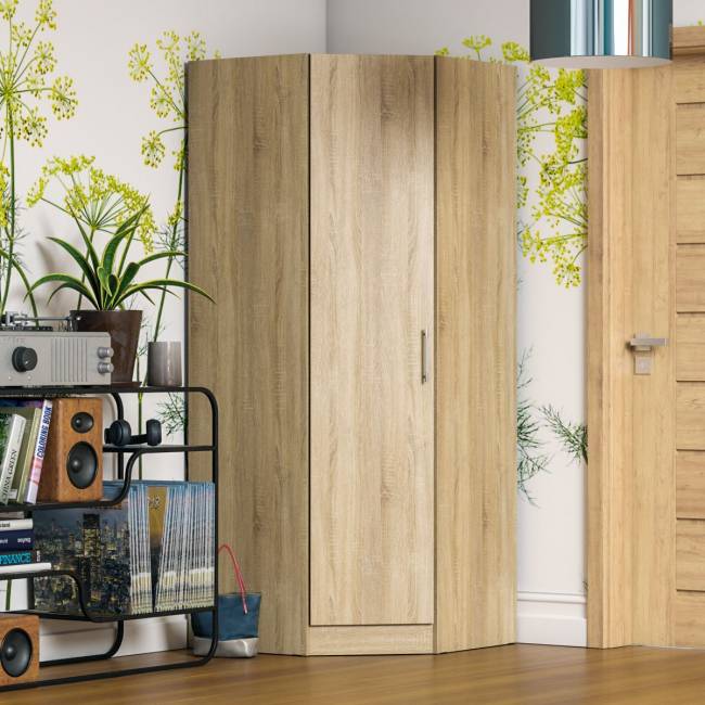 Шкаф угловой Стандарт цвет дуб сонома Шкаф угловой Стандарт цвет дуб сонома