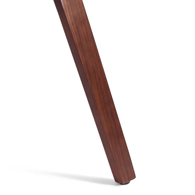 Стул LANDO (mod.8036) дерево / ткань, 59х53х75 см, орех/серый, Aimcasa 28 орех темный, серый дерево / ткань