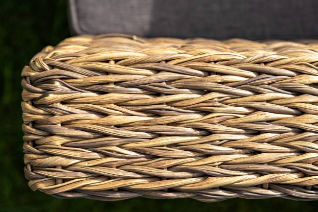 "Капучино Сингл" лаунж-зона из искусственного ротанга (гиацинт), цвет соломенный "Капучино Сингл" лаунж-зона из искусственного ротанга (гиацинт), цвет соломенный