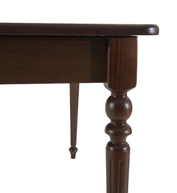 Обеденная группа Вивальди 120 со стульями Рич/ ромб коричневый, Орех