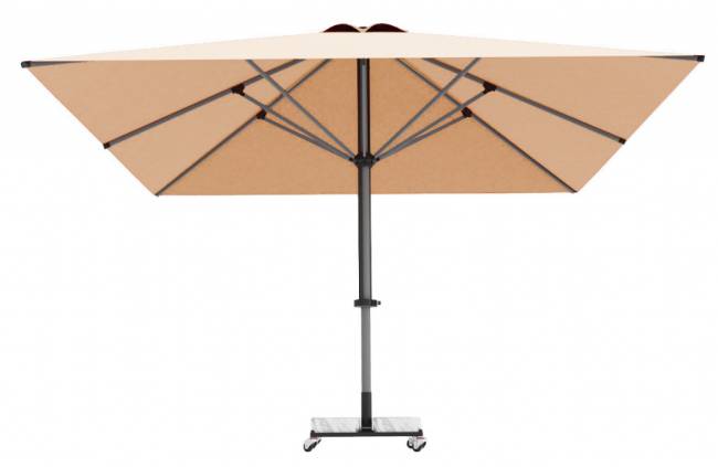 Зонт профессиональный 3х3 м Lux Telescopic Manuel бежевый 3000х3000 мм