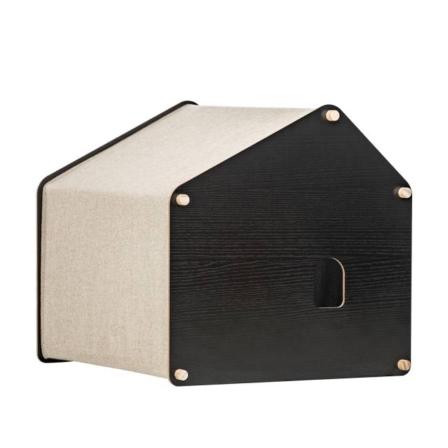 Домик для животных Leset Флёр Чёрный Бежевый Домик для животных Leset Флёр Чёрный Бежевый