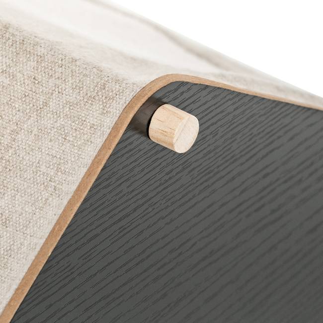 Домик для животных Leset Флёр Чёрный Бежевый Домик для животных Leset Флёр Чёрный Бежевый