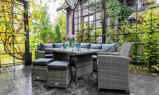 ZORRO PLUS серый комплект мебели из искусственного ротанга ZORRO PLUS серый комплект мебели из искусственного ротанга