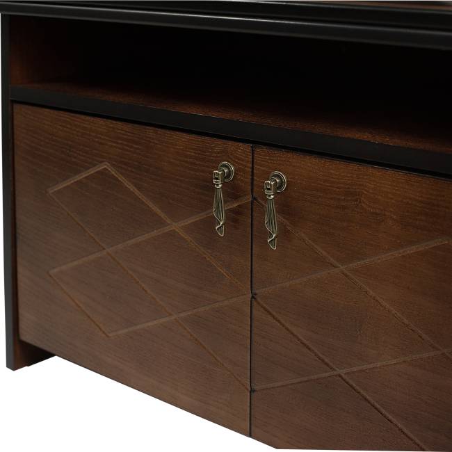 Банкетка Патриция 2 орех, к/з Ева 1, каретная стяжка Л Банкетка Патриция 2 орех, к/з Ева 1, каретная стяжка Л