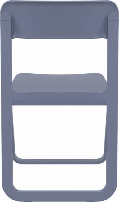 Стул пластиковый Dream темно-серый 480х520х820 мм Стул пластиковый Dream темно-серый 480х520х820 мм