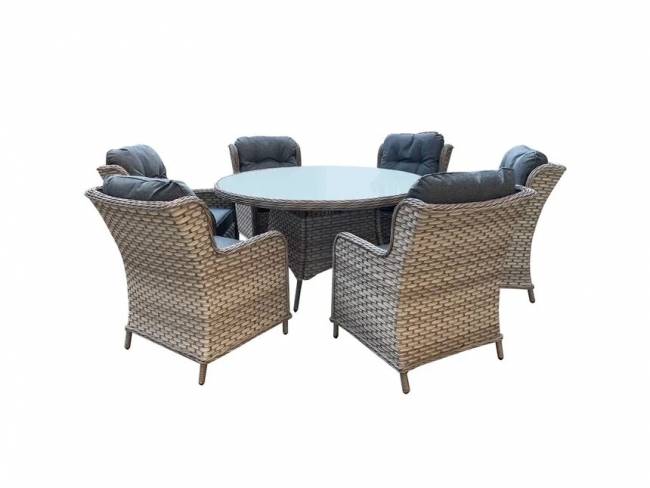 Дачная мебель из ротанга Kvimol КМ-1314 (6 персон)