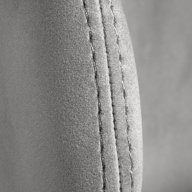 Стул Elle серый с золотыми ножками