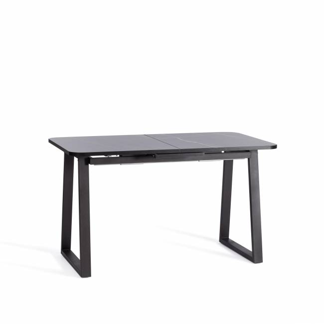 Стол MALTIDO ЛДСП/HPL/металл, 130 х 75+30 х 75 см, Мрамор чёрный/чёрный Мрамор чёрный/чёрный ЛДСП/HPL/металл Стол MALTIDO ЛДСП/HPL/металл, 130 х 75+30 х 75 см, Мрамор чёрный/чёрный Мрамор чёрный/чёрный ЛДСП/HPL/металл