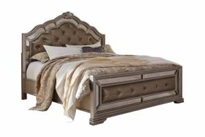 Кровать "Birlanny", серебристый