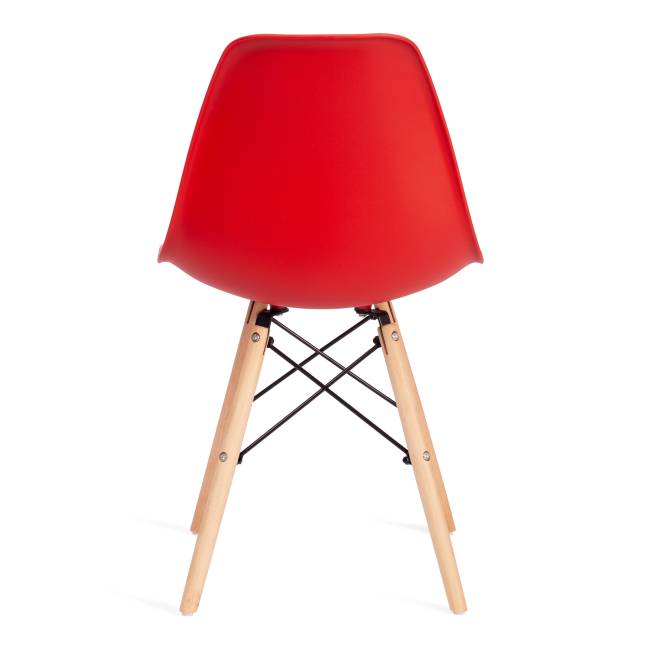 Стул CINDY (EAMES) (mod. 001) / 1 шт. в упаковке дерево бук/металл/сиденье пластик, 51x46x82.5см, красный/red красный/red дерево бук/металл/сиденье пластик Стул CINDY (EAMES) (mod. 001) / 1 шт. в упаковке дерево бук/металл/сиденье пластик, 51x46x82.5см, красный/red красный/red дерево бук/металл/сиденье пластик