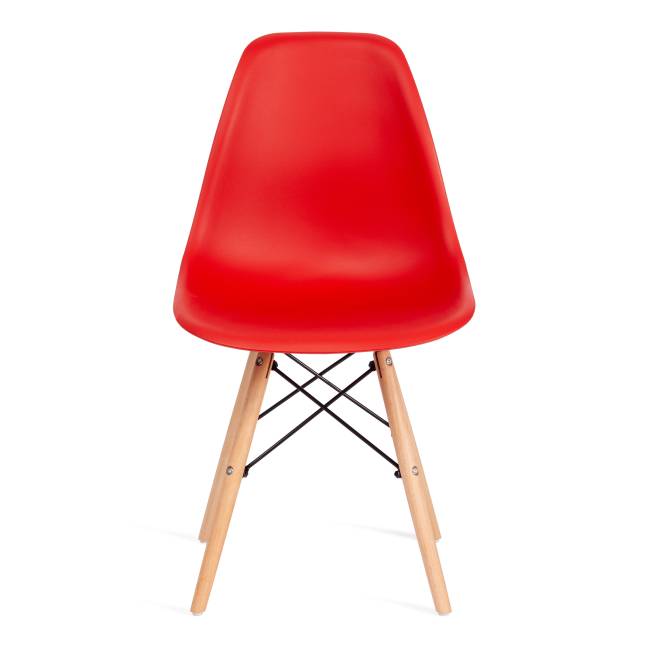 Стул CINDY (EAMES) (mod. 001) / 1 шт. в упаковке дерево бук/металл/сиденье пластик, 51x46x82.5см, красный/red красный/red дерево бук/металл/сиденье пластик Стул CINDY (EAMES) (mod. 001) / 1 шт. в упаковке дерево бук/металл/сиденье пластик, 51x46x82.5см, красный/red красный/red дерево бук/металл/сиденье пластик