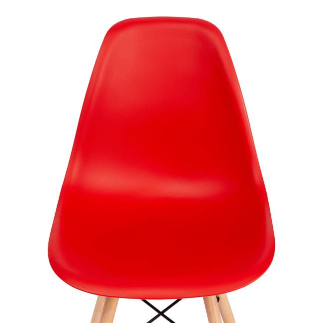 Стул CINDY (EAMES) (mod. 001) / 1 шт. в упаковке дерево бук/металл/сиденье пластик, 51x46x82.5см, красный/red красный/red дерево бук/металл/сиденье пластик Стул CINDY (EAMES) (mod. 001) / 1 шт. в упаковке дерево бук/металл/сиденье пластик, 51x46x82.5см, красный/red красный/red дерево бук/металл/сиденье пластик