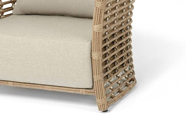 "Валенсия" кресло из искусственного ротанга, цвет соломенный "Валенсия" кресло из искусственного ротанга, цвет соломенный